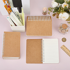 10 шт. бумажные блокноты на спирали&nbsp;AJEW-GO0002-88