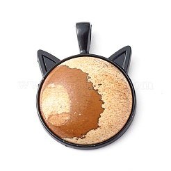 Pendentifs de pierres précieuses mélangées naturelles faites à la main&nbsp;PALLOY-JF00797