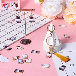 20шт 5 цвета сплава эмалевые подвески&nbsp;ENAM-TA0001-81