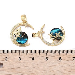 Подвески из латуни с покрытием из латуни&nbsp;X-KK-G482-06G