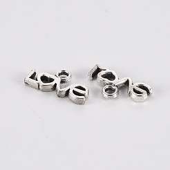 Tibetischen Stil Legierungs Anhänger & Charms&nbsp;LS-TIBE-N010-59AS-RS