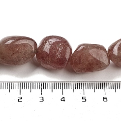 Fragola naturale perle di quarzo fili&nbsp;G-Z061-A06-01