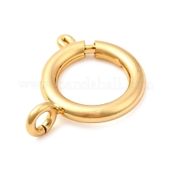 Латунная застежка пружинного кольца KK-D407-20G-G