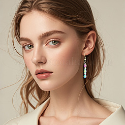 325шт гальванические стеклянные бусины нити EGLA-PA0001-03A