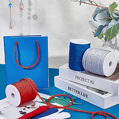 3 рулон плетеного полиэстерового шнура 3 цветов OCOR-PH0006-31C