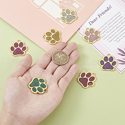 Подвески из эмали и сплава&nbsp;PALLOY-CJ0001-66-RS