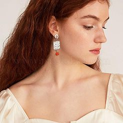 Фурнитура для сережек-гвоздиков из нержавеющей стали 304 STAS-UN0003-42P