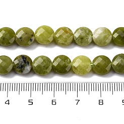 Природные китайский нефрит бисер пряди G-C179-A49-03