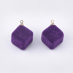 Флокированные акриловые подвески FIND-T046-30-10