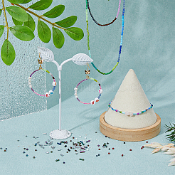 225 г 17 вида стеклянных стеклянных бусин и круглых бусин&nbsp;SEED-DC0001-02A