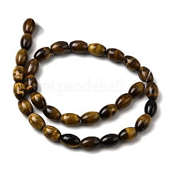 Природных тигровый глаз бисер нитей&nbsp;X-G-A275-A01-8x12mm