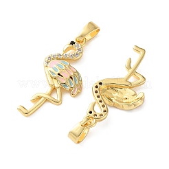 Pendentifs en laiton zircon cubique micro pavé noir&nbsp;CU-CBA2554-06G-01