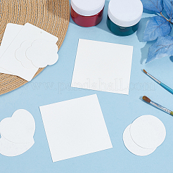 10 pièce de papier de peinture texturé en mousse carrée de 5 styles&nbsp;AJEW-SP0004-33