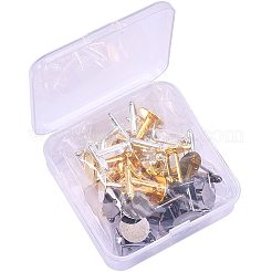 Латунные запонки  KK-PH0034-10