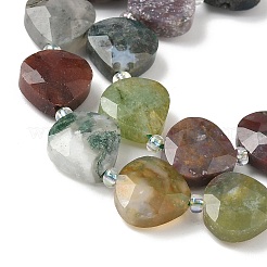 Природного индийского агата бисер нитей&nbsp;G-D316-A09