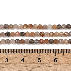 Натуральный персиковый лунный камень G-RM241221-B16