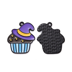 Ciondolo in smalto in lega di halloween&nbsp;ENAM-B047-05EB
