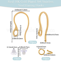 Крючки для сережек из нержавеющей стали 304&nbsp;STAS-BBC0008-29