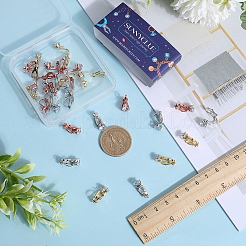 30шт 3 цвета латунные клипсы для серег&nbsp;KK-SC0003-87