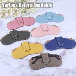 1шт чехол для очков из искусственной кожи AJEW-CN0002-38C