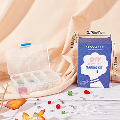 188 шт. набор для самостоятельного изготовления сережек на рождественскую тематику DIY-SC0015-11