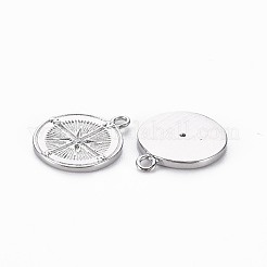 Messing micro pave klare zirkonia anhänger&nbsp;KK-S356-681A