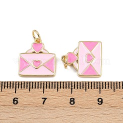 Латунь эмаль подвески&nbsp;KK-L240-15G