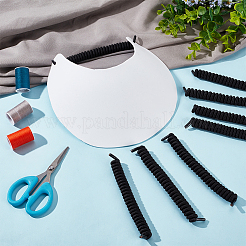 Polyester mit Latexseide Ersatzvisier-Lockenschnur&nbsp;DIY-WH0888-579A