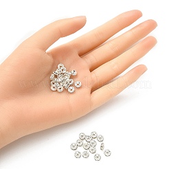 Латунные бусины разделители для поставки стразов&nbsp;RB-YW0001-04C-01S