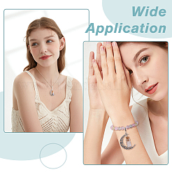 2 комплект европейских подвесок-шармов в виде луны из сплава&nbsp;PALLOY-FI0001-03