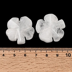 Décoration de trèfle sculpté en cristal de quartz naturel&nbsp;GG-CBA6D08-D10