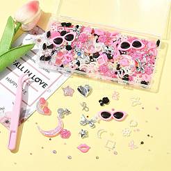 Комплекты фурнитуры для подвесок из искусственного жемчуга и сплава&nbsp;DIY-FS0009-79