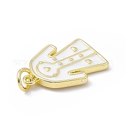 Подвески из латуни с эмалью в стойку&nbsp;KK-B065-18G-01