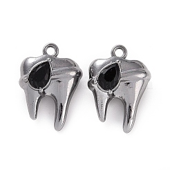 Стеклянные подвески из сплава с покрытием стойки&nbsp;FIND-I037-08B-02