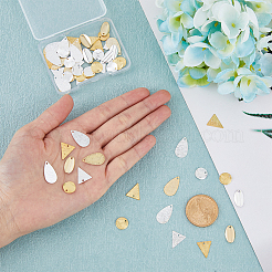 64шт 8 стильные латунные подвески KK-FH0006-02