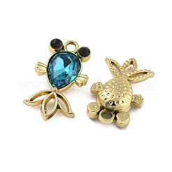 Подвески из стекла золотая рыбка k5&nbsp;PALLOY-P308-22KCG