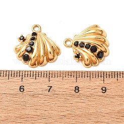 Acciaio inossidabile 304 con pendenti in strass&nbsp;RB-CBAB7FA-03G