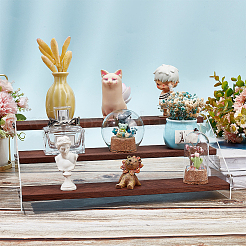 3-ярусная деревянная модель игрушки в сборе с держателями-органайзерами ODIS-WH0026-07