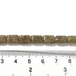 Натуральные китайские бусины из унакита G-G085-A27-01