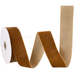 1 рулон блестящей односторонней бархатной ленты OCOR-CY0002-21C