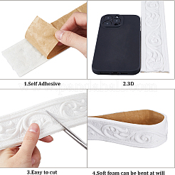Papier contact auto-adhésif à grain XPE&nbsp;DIY-CP0011-17D
