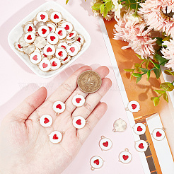 100 шт. Подвески из сплава с эмалью&nbsp;ENAM-GO0001-03