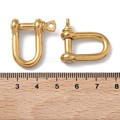 Boucles à anneau en acier inoxydable 304 pour bandoulière de sac&nbsp;STAS-C165-02A-G
