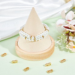 8 шт. латунные микропрорезные планки из кубического циркония ZIRC-BBC0002-04