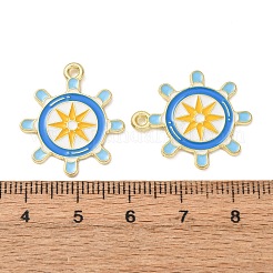 Anhänger aus Ozeanlegierung und Emaille&nbsp;ENAM-B041-01L