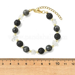 Armbänder aus natürlichen Lavasteinen&nbsp;BJEW-JB13900