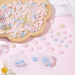 160 Stück 8 Farben Harz Cabochons&nbsp;MRMJ-PA0001-01