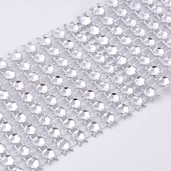 8 ряд пластиковой алмазной сетки рулон OCOR-WH0048-01B-4cm