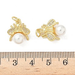 Латунные микро проложить кубического циркония подвески KK-S338-15G