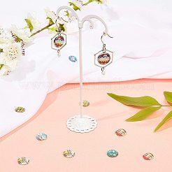 Flatback стеклянные кабошоны для поделок проектов GGLA-AR0001-01G